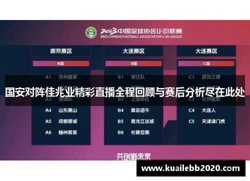 国安对阵佳兆业精彩直播全程回顾与赛后分析尽在此处